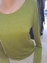 Мека блузка с ангора в зелено , снимка 4