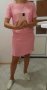 Орг.розова рокля М размер!, снимка 1 - Рокли - 41489234
