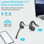 iDIGMALL Bluetooth 5.3 слушалки с магнитен подвижен микрофон, 12 часа, снимка 9