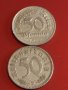 Две монети 50 райхспфенинга 1935г. Германия / 50 пфенинг 1922г. Германия за КОЛЕКЦИОНЕРИ 31518, снимка 1