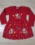 Коледна рокля по етикет за 6-7 години, снимка 1