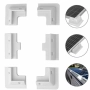 Комплект скоби за монтаж на слънчеви панели – 7 части, ABS ъглови скоби, без пробиване, UV защита, снимка 4