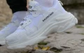 Balenciaga Triple S бели дамски маратонки , снимка 3