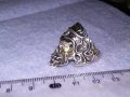 СРЕБЪРЕН НЕО ГОТИК АРТ ПИРАТСКИ ПРЪСТЕН ЛАКИРАНО СРЕБРО 925 с ЮВЕЛИРНО ФАСЕТИРАНИ ЦИРКОНИ 36160, снимка 7