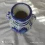 Ръчно рисувана и изпечена глинена ваза, снимка 5