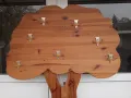 Дървена Закачалка (Ябълково Дърво) Ръчна Изработка, снимка 4