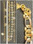 Златни синджири гривни плочка 14к 585 gold zlatni zlato, снимка 9