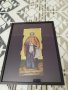 Икона на Свети Иван Рилски - репродукция с рамка и стъкло 32/42см, снимка 2
