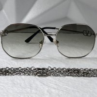 Valentino дамски слънчеви очила Осмоъгълник с верижка синджир, снимка 9 - Слънчеви и диоптрични очила - 41846901