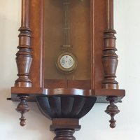 Стар немски стенен часовник, снимка 6 - Антикварни и старинни предмети - 40545462