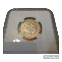 Сребърна монета 5 Lire 1940 ms62+, снимка 3 - Нумизматика и бонистика - 44724650