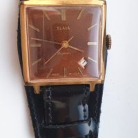 Мъжки позлатен часовник SLAVA 21 jewels, снимка 3 - Антикварни и старинни предмети - 41316686