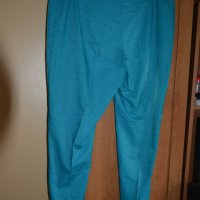 Дамски тюркоазен летен панталон, снимка 2 - Панталони - 41961947