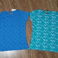 Сини тениски М-10лв броя НОВО, снимка 4 - Тениски - 40845208