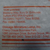 сигнална лампа VCH CM85 28V, 0.04A filament bulb, снимка 4 - Резервни части за машини - 36001608