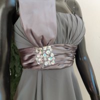 официална бална абитуриентска рокля в  металик, снимка 6 - Рокли - 30255908