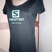 Salomon, Размер S/M. Код 1941, снимка 3 - Тениски - 40268052