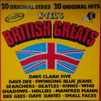 Грамофонни плочи K-Tel's British Greats, снимка 1 - Грамофонни плочи - 44297584