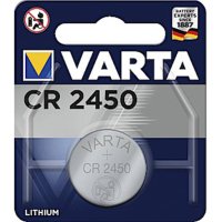 Литиева, плоска батерия VARTA, 3VDC, CR2450, DL2450, снимка 1 - Друга електроника - 42632677