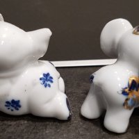 Порцеланови, руски мини слончета и други миниатюрни фигурки., снимка 3 - Декорация за дома - 41670674