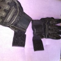 Icon маркови ръкавици  за мотор  естествена кожа размер Л, снимка 16 - Спортна екипировка - 41936489
