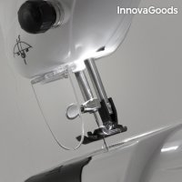 Компактна Шевна Машина InnovaGoods 6 V 1000 mA Бяла, снимка 5 - Шевни машини - 39239085