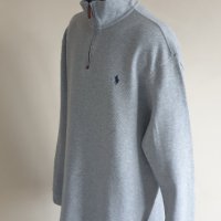 POLO Ralph Lauren Estate Rib Quarter Zip Pullower Mens Size 2XL TTG НОВО! ОРИГИНАЛ! Мъжки Памучен пу, снимка 3 - Блузи - 44214484