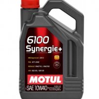 MOTUL 6100 SYNERGIE+ 10W40 5L, снимка 1 - Части - 34805391