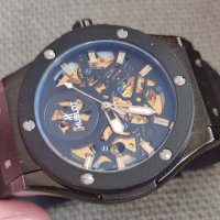 Луксозен мъжки часовник Hublot Big  Bang Geneve Vendome Skeleton , снимка 3 - Мъжки - 32515449