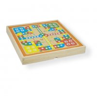 Комбинирана магнитна игра, Пъзел, В дървена кутия, снимка 5 - Образователни игри - 39094928