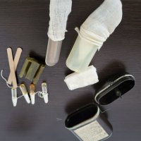 Стара джобна полева аптечка , снимка 7 - Антикварни и старинни предмети - 44474901