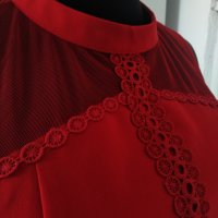 ORSEY 36S червена официална рокля, снимка 3 - Рокли - 40517497