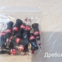 Кока - кола висулка за гривни или обеци, снимка 2 - Бижутерийни комплекти - 41552483