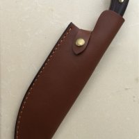 Широк японски нож с ковано острие, фултанг, 5Cr15Mov, снимка 3 - Ножове - 41481393