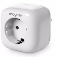 Smart контакт Koogeek P4EU, WiFi, Apple Homekit, бял, снимка 1 - Други стоки за дома - 40743161
