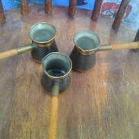 Три стари съветски джезвета за кафе, снимка 1 - Други ценни предмети - 39531583