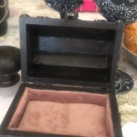 Ръчно декорирана кутия за бижута, снимка 1 - Подаръци за жени - 39262313