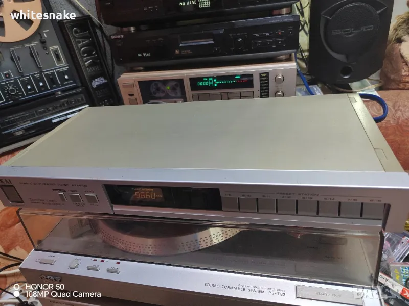 Akai AT-A102 Quartz Sintesizer Tuner , снимка 1