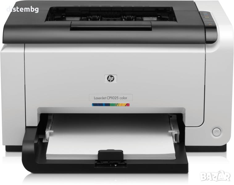 Цветен Лазерен принтер HP Color LaserJet Pro CP1025 А4, снимка 1