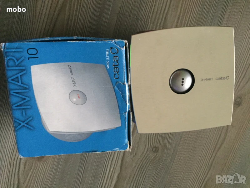 НОВ  вентилатори за баня, модел  X-MART10 INOX,  ф100, цвят инокс , снимка 1