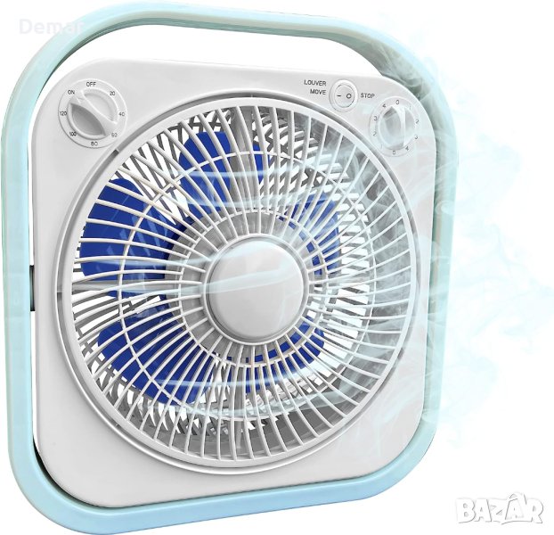 Преносим 10-инчов вентилатор ATYXX, снимка 1