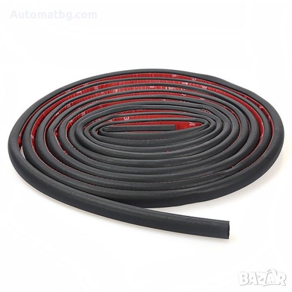 Гумено уплътнение за МПС Automat, За врати, Черен, снимка 1