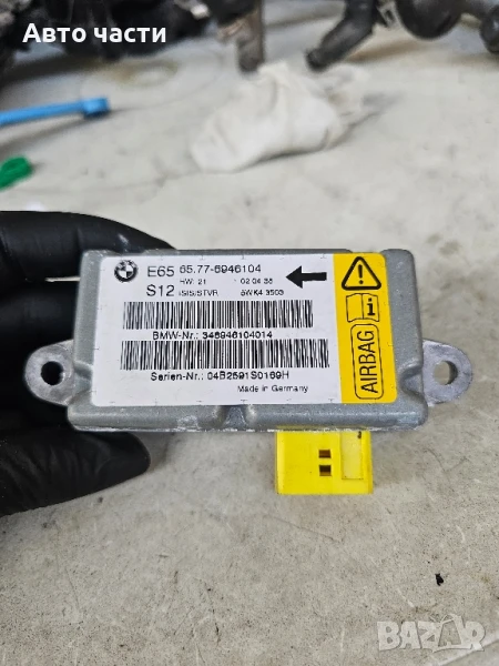 AIRBAG модул BMW E65 3.0 D 218 конски сили 65.77-6946104, снимка 1