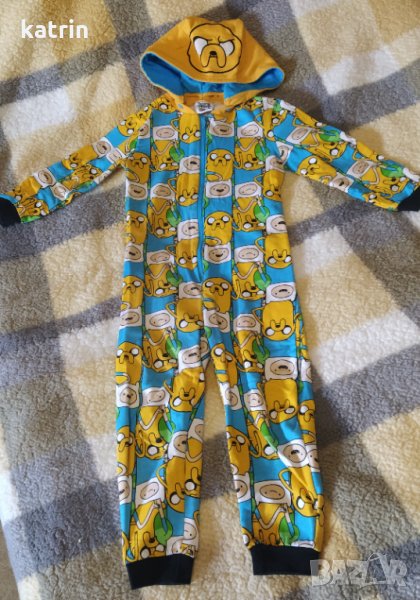  Цяла пижама "Време е за приключения" за 4-5г , снимка 1