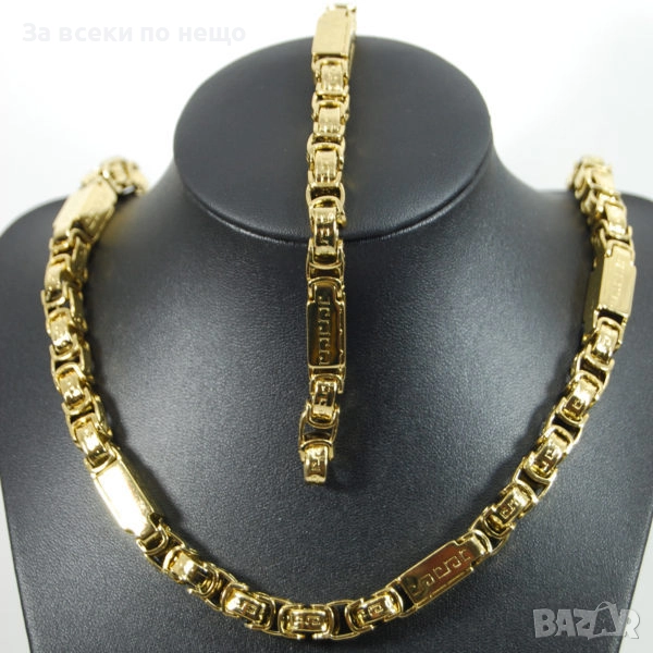 Комплект Ланец И Гривна Код SV-40, снимка 1