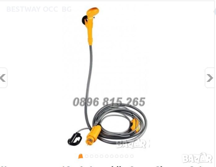 Къмпинг душ  12v  Automobile Camp Shower Set Kamp4, снимка 1
