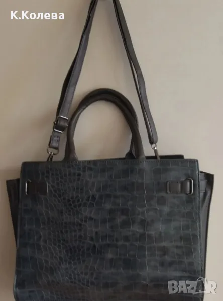 Нова кожена чанта Bpc Bonprix Collection, снимка 1