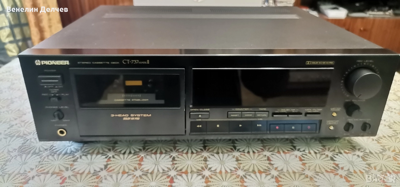 Касетен дек Pioneer CT-737 Mark II, снимка 1