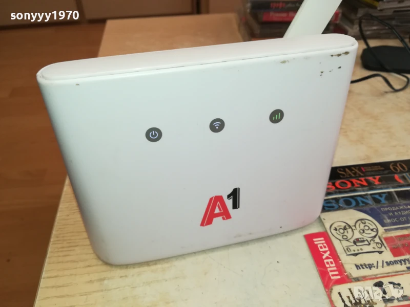 А1-РУТЕР С АНТЕНА И АДАПТЕР 1506250945, снимка 1