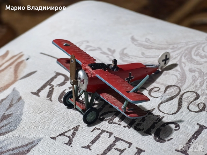 Метален самолет foker DRi 425, снимка 1